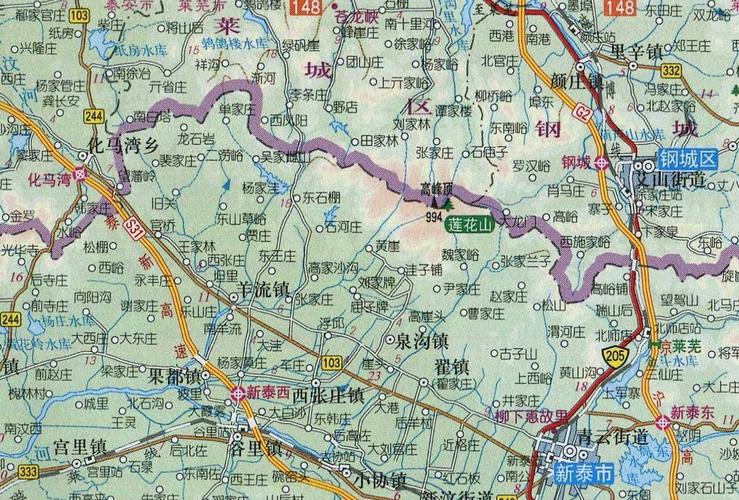 山,位于山东省泰安市
